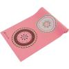 image:imageProsourceFit Feather Yoga Mat 316 5mm Thick Workout Surface with Exclusive Printed Designs for Stylish Comfort Stability and Balance NonSlip Option for Yoga and PilatesSatya  Pink