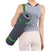 image:imageProsourceFit Yoga Mat Carrying Sling Easy Adjustable Carry Strap 60 Long Cotton 5 Colors to Choose FromGreen