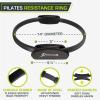 image:imageThe ProsourceFit Resistance Ring enhances Pilates Workouts with Light Resistance to Help Tone and Strengthen Your Entire core and BodyBlack