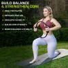 image:imageThe ProsourceFit Resistance Ring enhances Pilates Workouts with Light Resistance to Help Tone and Strengthen Your Entire core and BodyBlack