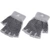 image:imageProsourceFit Grippy Yoga Gloves Yoga Hand Grips with Firm Fingerless Design One Size Fits All Yoga Gloves with Grips for Women and MenGrey