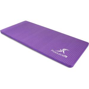 image:imageProsourceFit Extra Thick Yoga Knee Pad and Elbow Cushion 15mm 58 Fits Standard Mats for Pain Free Joints in Yoga Pilates Floor WorkoutsPurple