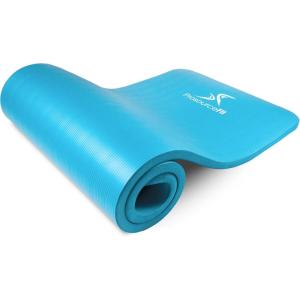 image:imageProsourceFit Extra Thick Yoga and Pilates Mats 05 amp 1inAqua