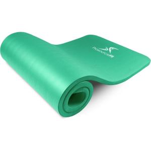 image:imageProsourceFit Extra Thick Yoga and Pilates Mats 05 amp 1inGreen