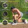 image:imageProsourceFit AnkleWrist and ArmLeg Weights Set of 2 Adjustable Strap 1 lb5 lb Adjustable Weight 15 lb 10 lb 7 lb for Men and WomenGrey Adj Weight
