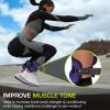 image:imageProsourceFit AnkleWrist and ArmLeg Weights Set of 2 Adjustable Strap 1 lb5 lb Adjustable Weight 15 lb 10 lb 7 lb for Men and WomenPurple