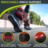 image:imageProsourceFit AnkleWrist and ArmLeg Weights Set of 2 Adjustable Strap 1 lb5 lb Adjustable Weight 15 lb 10 lb 7 lb for Men and WomenRed