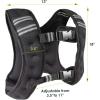 image:imageProsourceFit Exercise Weighted Training Vest  Black20 lb