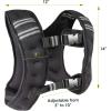 image:imageProsourceFit Exercise Weighted Training Vest  Black6 lb