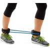 image:imageProsourceFit Leg Resistance Exercise Band Heavy Duty Tube 1520 pounds with Padded Ankle Cuffs for Lower Body Workouts