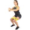 image:imageProsourceFit Loop Resistance Bands Set of 3 2inch Wide for Leg Exercises and Physical TherapyBlack  Grey  Green