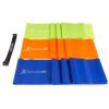 image:imageProsourceFit Therapy Flat Resistance Bands Set of 3 6 eachExtra Long for Stretching Pilates and Rehabilitation with Door Anchor