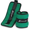 image:imageProsourceFit AnkleWrist and ArmLeg Weights Set of 2 Adjustable Strap 1 lb5 lb Adjustable Weight 15 lb 10 lb 7 lb for Men and WomenGreen