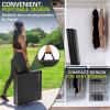 image:imageProSource TriFold Folding Thick Exercise Mat 6x2 with Carrying Handles for MMA Gymnastics Stretching Core WorkoutsBlack