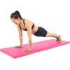 image:imageProSource TriFold Folding Thick Exercise Mat 6x2 with Carrying Handles for MMA Gymnastics Stretching Core WorkoutsPink