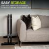 image:imageProsourceFit Dip Stand Station Heavy Duty Ultimate Body Press Bar with Safety Connector for Tricep DipsBlack