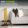 image:imageProsourceFit Dip Stand Station Heavy Duty Ultimate Body Press Bar with Safety Connector for Tricep DipsYellow