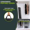 image:imageProsourceFit TriFold Folding Thick Exercise Mat 6x4 with Carrying Handles for Tumbling Martial Arts Gymnastics Stretching Core WorkoutsBlack