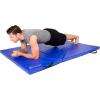 image:imageProsourceFit TriFold Folding Thick Exercise Mat 6x4 with Carrying Handles for Tumbling Martial Arts Gymnastics Stretching Core WorkoutsBlue