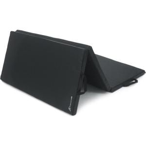 image:imageProsourceFit TriFold Folding Thick Exercise Mat 6x4 with Carrying Handles for Tumbling Martial Arts Gymnastics Stretching Core WorkoutsBlack