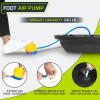 image:imageProsourceFit Balance Trainer Stability Exercise Half Ball with Resistance Bands and Pump for Yoga Aerobics Home Gym WorkoutBlack