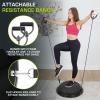 image:imageProsourceFit Balance Trainer Stability Exercise Half Ball with Resistance Bands and Pump for Yoga Aerobics Home Gym WorkoutBlack