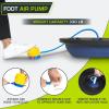 image:imageProsourceFit Balance Trainer Stability Exercise Half Ball with Resistance Bands and Pump for Yoga Aerobics Home Gym WorkoutBlue