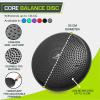image:imageProsourceFit Core Balance Disc Trainer 14 Diameter with Pump for Improving Posture Fitness StabilityBlack