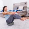 image:imageProsourceFit Core Balance Disc Trainer 14 Diameter with Pump for Improving Posture Fitness StabilityGrey