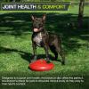 image:imageProsourceFit Core Balance Disc Trainer 14 Diameter with Pump for Improving Posture Fitness StabilityRed