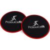 image:imageProsourceFit Core Sliding Exercise Discs DualSided Sliders for Use on Any Surface at Home or Gym for FullBody Workouts Set of 2Red