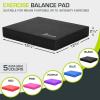 image:imageProsourceFit Exercise Balance Pad NonSlip Cushioned Foam Mat amp Knee Pad for Fitness and Stability Training Yoga Physical TherapyBlack