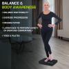 image:imageProsourceFit Exercise Balance Pad NonSlip Cushioned Foam Mat amp Knee Pad for Fitness and Stability Training Yoga Physical TherapyBlack