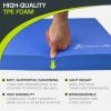 image:imageProsourceFit Exercise Balance Pad NonSlip Cushioned Foam Mat amp Knee Pad for Fitness and Stability Training Yoga Physical TherapyBlue