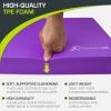 image:imageProsourceFit Exercise Balance Pad NonSlip Cushioned Foam Mat amp Knee Pad for Fitness and Stability Training Yoga Physical TherapyPurple
