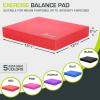 image:imageProsourceFit Exercise Balance Pad NonSlip Cushioned Foam Mat amp Knee Pad for Fitness and Stability Training Yoga Physical TherapyRed