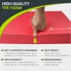 image:imageProsourceFit Exercise Balance Pad NonSlip Cushioned Foam Mat amp Knee Pad for Fitness and Stability Training Yoga Physical TherapyRed