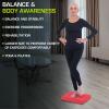 image:imageProsourceFit Exercise Balance Pad NonSlip Cushioned Foam Mat amp Knee Pad for Fitness and Stability Training Yoga Physical TherapyRed