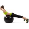 image:imageProsourceFit Stability Exercise Ball with Foot Pump Black 55 65 75 cm AntiBurst up to 2000 lb for Fitness Pilates Balance and Yoga65cm
