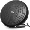 image:imageProsourceFit Core Balance Disc Trainer 14 Diameter with Pump for Improving Posture Fitness StabilityBlack