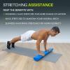 image:imageProsourceFit Flex Foam Rollers for Muscle Massage Physical Therapy Core amp Balance Exercises StabilizationBlue 36x3