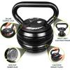 image:imageProsourceFit Adjustable 40lb Cast Iron Kettlebell Weight Set for Home Gym Strength Training