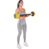 image:imageProsourceFit Adjustable Dumbbell amp Barbell Weight Set 2in1 Free Weights Available Home Gym EquipmentYellow 22lb