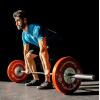 image:imageProsourceFit Competition Color Training Bumper Plates Rubber with Steel Insert Calibrated for Cross Conditioning Power Lifting Weight Training25lb