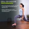 image:imageProsourceFit High Density Foam Rollers long Firm Full Body Athletic Massage Tool for Back Stretching Yoga Pilates Post Workout Muscle RecuperationBlack  12 X 3