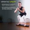 image:imageProsourceFit High Density Foam Rollers long Firm Full Body Athletic Massage Tool for Back Stretching Yoga Pilates Post Workout Muscle RecuperationBlack  36x 3