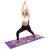 image:imageProsourceFit Mandala Yoga Mat 316 5mm Thick Workout Surface with Exclusive Printed Designs for Stylish Comfort Stability and Balance NonSlip Option for Yoga and PilatesFloret  Purple