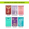 image:imageProsourceFit Mandala Yoga Mat 316 5mm Thick Workout Surface with Exclusive Printed Designs for Stylish Comfort Stability and Balance NonSlip Option for Yoga and PilatesFeather  Turquoise