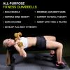 image:imageProsourceFit Neoprene Dumbbell Coated for NonSlip Grip11Pound