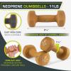 image:imageProsourceFit Neoprene Dumbbell Coated for NonSlip Grip11Pound
